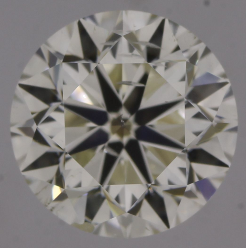 0.51 carat K-SI2 Very Good cut Natūralus Round Deimantas (1)