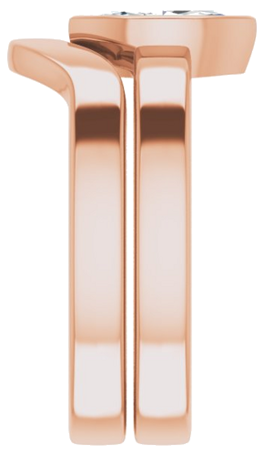 14K Rose 8x4 mm Marquise Solitaire Engagement Ring Mounting (9)