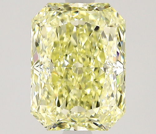 1.56 carat Fancy Light Yellow-VS1 Natūralus Radiant Deimantas (1)