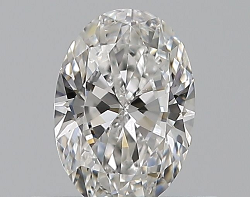0.5 carat E-VS2 Natūralus Oval Deimantas (1)