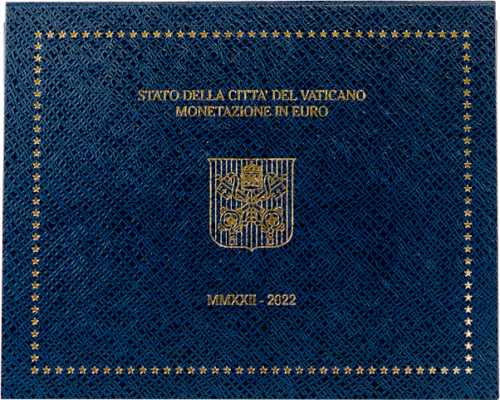 2022 Vatikanas BU Euro monetų rinkinys (2)