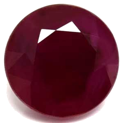 1.86 carat RED Round Rubinas (1)