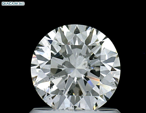 1.02 carat D-SI2 Excellent cut Natūralus Round Deimantas (1)