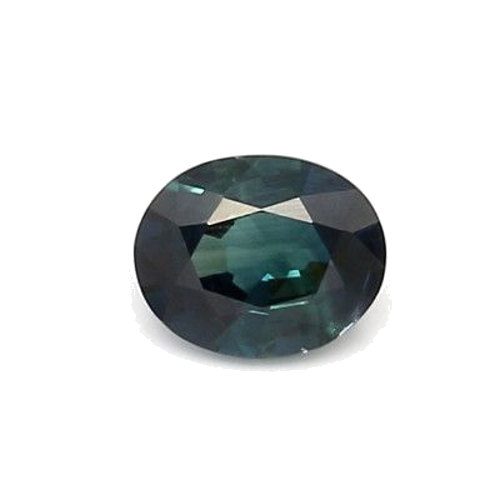 0.71 carat BLUE BRILLIANTSTEP cut Oval Safyras (1)