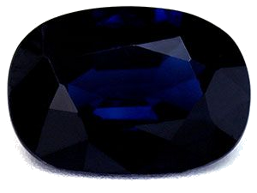 3.77 carat BLUE Cushion Safyras (1)