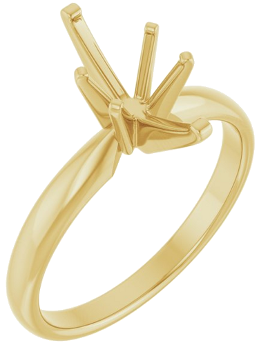 Sužadėtuvių Žiedas „Solitaire“ 585 Geltonojo Aukso Marquise 11.5mm x 5.5mm (1)