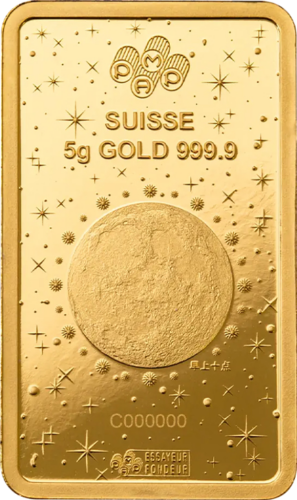 5 g Investment Gold Bar Year of the Snake PAMP (4)