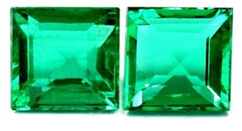 2.87 carat GREEN Square Smaragdas (1)