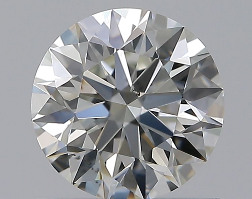 0.86 carat I-SI1 Excellent cut Natūralus Round Deimantas (1)