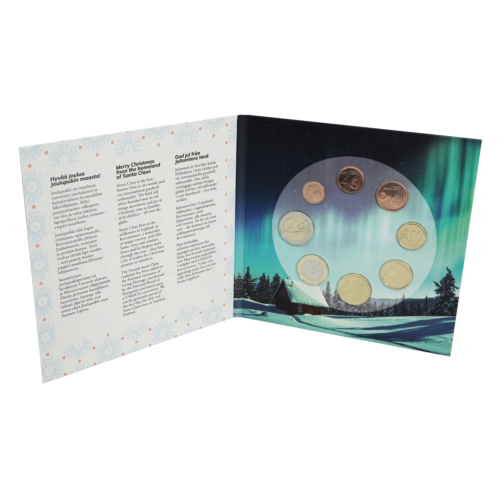 2021 Finland Christmas BU Euro coin set (3)