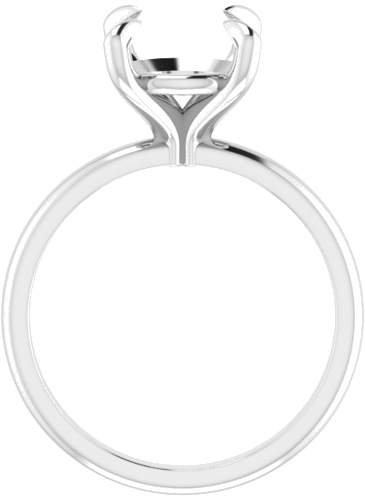 Sužadėtuvių Žiedas „Solitaire“ 950 Platinos Round 9.4mm (2)