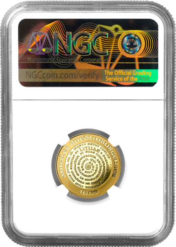 2007 Lithuania name 1000th anniversary 100 litas gold coin PF 69 ULTRA CAMEO (2)