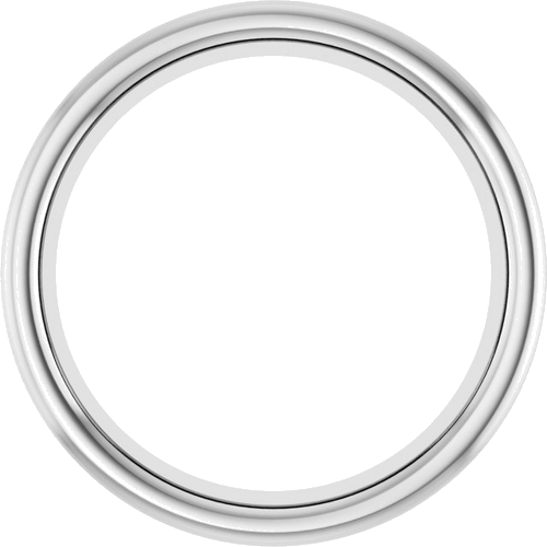 Sterling Silver 8.2 mm Round Bezel-Set Slide Pendant Mounting (1)