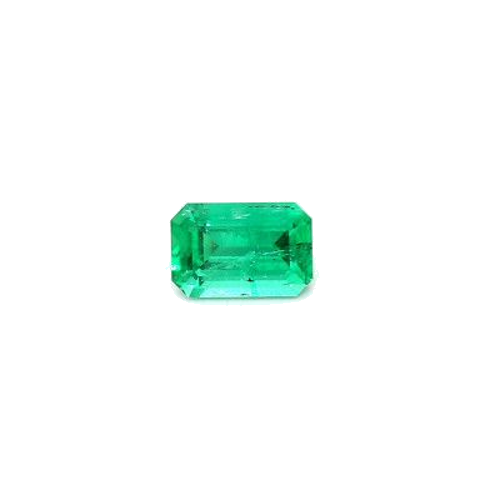 0.54 carat GREEN STEP cut Octagonal Smaragdas (1)