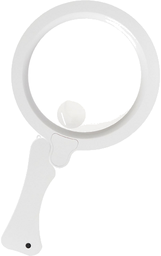 Foldable Magnifying Glass with Rechargeable LED Light 3x 5x (4)