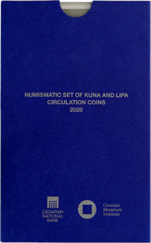 2020 Croatia BU Kuna Coin Set (5)