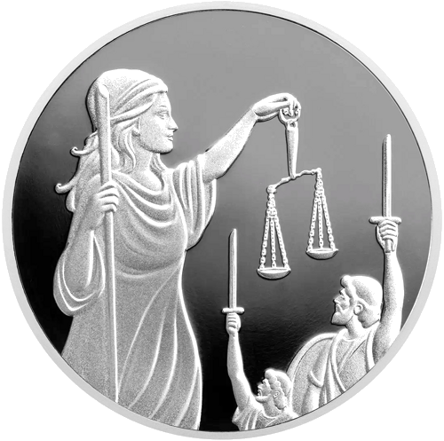 1 oz Praviete Debora 2023 Izraēla sudraba monēta (1)