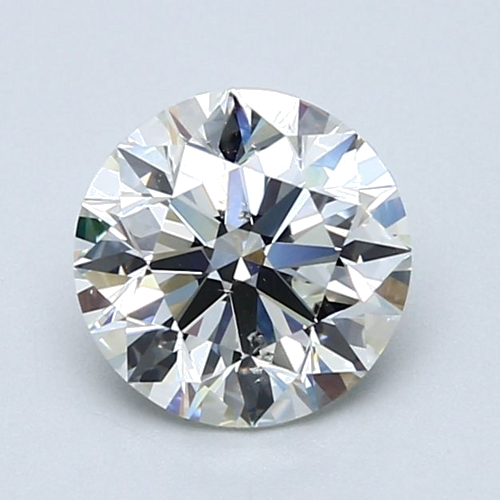 1.61 carat I-SI2 Excellent cut Natūralus Round Deimantas (1)