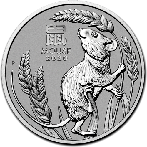 1 oz Year of the Mouse (Lunar III) 2020 Australia platinum coin (1)