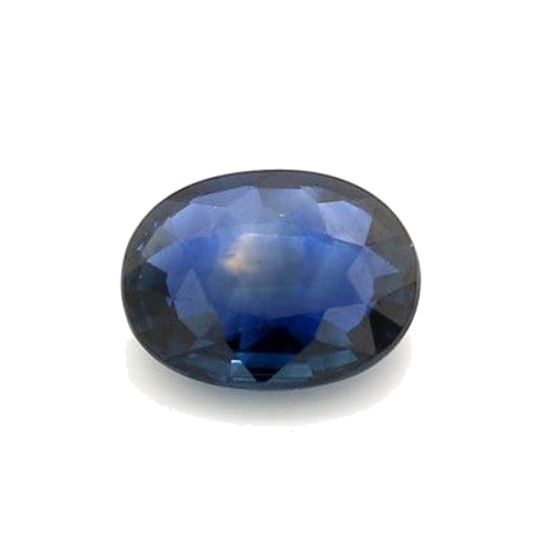 1.49 carat BLUE BRILLIANTSTEP cut Oval Safyras (1)