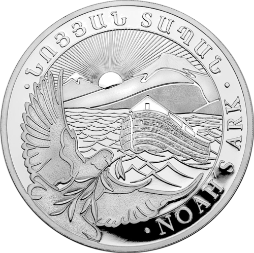 10 oz Nojaus Arka 2020 Armėnija sidabrinė moneta (1)
