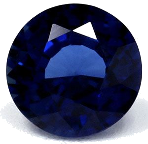1.02 carat BLUE Round Safyras (1)