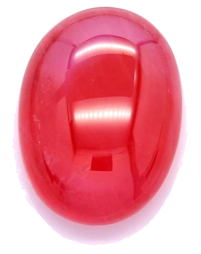 5.12 carat PINK CABOCHON cut Oval Safyras (1)