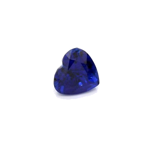 1.78 carat BLUE BRILLIANTSTEP cut Heart Safyras (1)