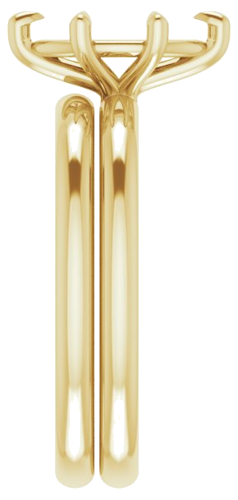 14K Yellow 10x5 mm Marquise Solitaire Engagement Ring Mounting (9)