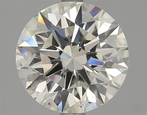 2.52 carat K-SI1 GD cut Natūralus Round Deimantas (1)