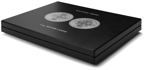 Box for Silver Maltese Cross Investment Coins (1)