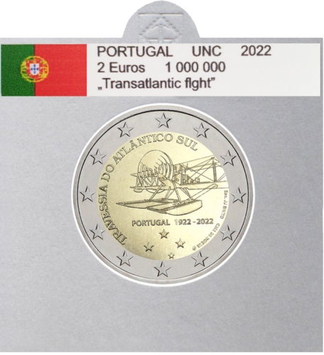 Flags-stickers for 2 euro coins in holders (2022) (3)