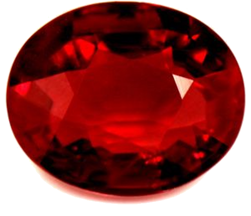 2.09 carat RED Oval Rubinas (1)