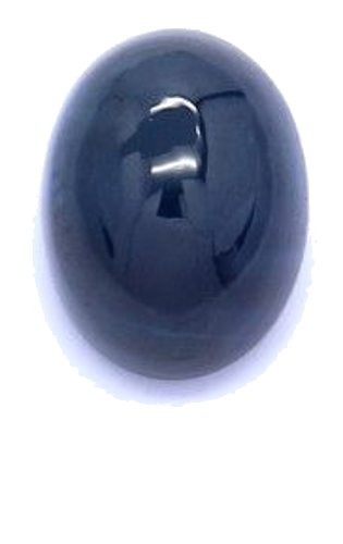 2.26 carat BLUE CABOCHON cut Oval Safyras (1)