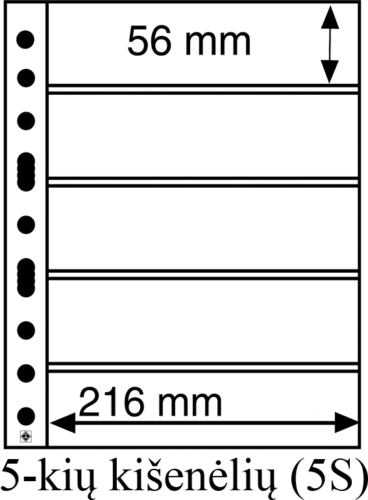 Plastic sheets for postcards and stamps Grande (6)