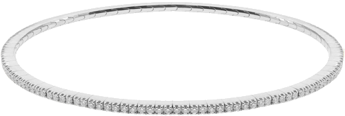 Золотой теннисный браслет с 1 каратом натуральных бриллиантов круглой огранки F/G-VS/SI (1)