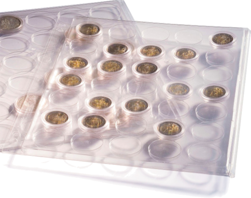 Sheets for coins in capsules ENCAP (5)