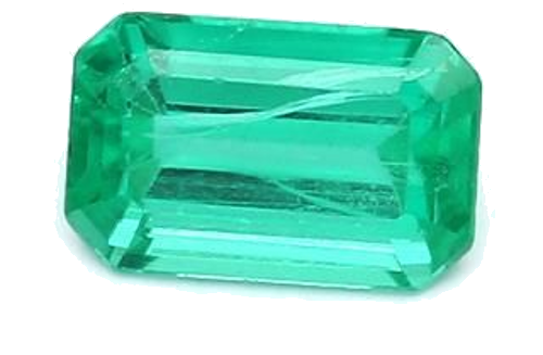 1.56 carat GREEN STEP cut Octagonal Smaragdas (1)