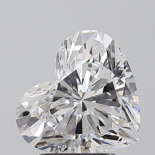 2.51 carat D-SI1 Natūralus Heart Deimantas (1)