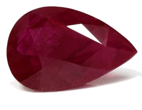 5.27 carat RED Pear Rubinas (1)