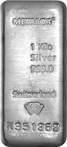 1 kg Silver Bar Metalor Switzerland (1)