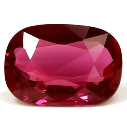 1.05 carat RED Cushion Rubinas (1)