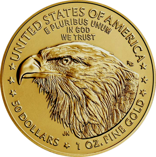 1 oz Amerikos Erelis 2023 JAV auksinė moneta (1)