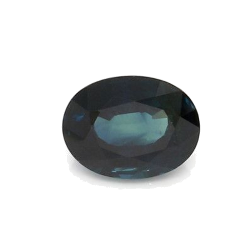 1.9 carat BLUE BRILLIANTSTEP cut Oval Safyras (1)