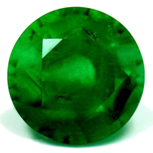 3.31 carat GREEN Round Smaragdas (1)