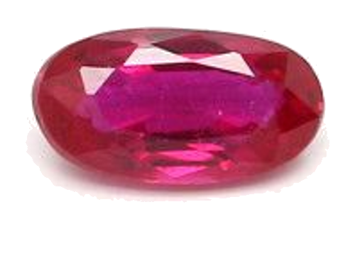 0.24 carat RED BRILLIANTSTEP cut Oval Rubinas (1)