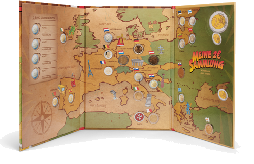 Албум за евро монети Presso Kids (5)