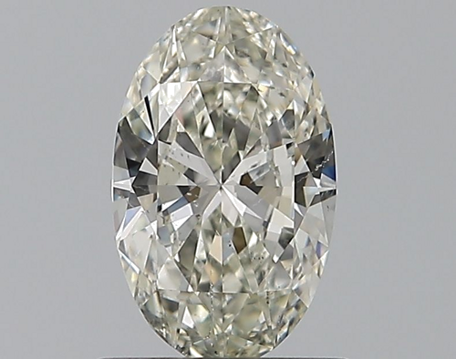 0.72 carat J-SI1 Natūralus Oval Deimantas (1)