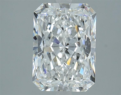 3.02 carat E-SI1 Natūralus Radiant Deimantas (1)
