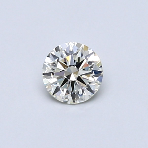 0.37 carat K-VS2 Very Good cut Natūralus Round Deimantas (1)